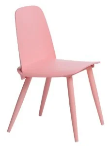D2.Design Krzesło Rosse różowe 145059 - Krzesła - miniaturka - grafika 2