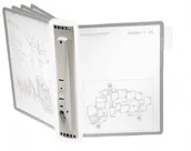 Artykuły biurowe - DURABLE 562210 SHERPA - element ścienny na 5 paneli lub montaż na statywie szary szt. 562210 - miniaturka - grafika 1