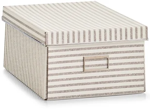 Zeller Pudełko ozdobne, beżowe, 13,5 l - Pojemniki na zabawki - miniaturka - grafika 2