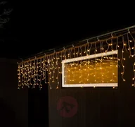 Oświetlenie świąteczne - KonstSmide Zewn. zasłona LED Deszcz ze śniegiem, 400-pkt - miniaturka - grafika 1