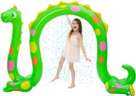 Zabawki do kąpieli - Zraszacz kurtyna fontanna dmuchany Dinozaur Wąż - miniaturka - grafika 1