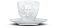 Filiżanki - FIFTYEIGHT PRODUCTS Fiftyeight t801101 Johann Wolfgang firmy Goethe filiżanka, porcelana, 2 jednostek, biały, 12 x 10 x 10 cm T801101 - miniaturka - grafika 1