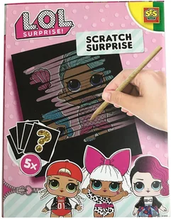 Ses Creative Creative Obrazki zdrapki LOL Surprise - Zabawki kreatywne - miniaturka - grafika 4