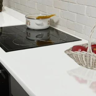 Biuro Styl Blat laminowany 60 x 3 8 x 305 cm biały połysk - Blaty meblowe i parapety okienne - miniaturka - grafika 2