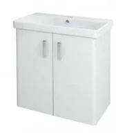 Szafki łazienkowe - Sapho THEIA szafka umywalkowa 66x70x35cm, 2 drzwiczek, biała TH072 - miniaturka - grafika 1