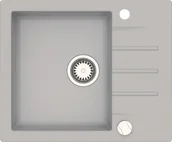 Zlewozmywaki - AXIS Zlewozmywak Granitowy MOJITO 20 szary (59) mojito20sz - miniaturka - grafika 1