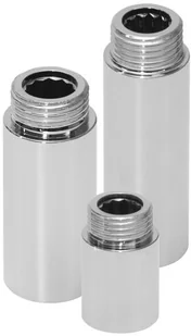 Tycner Przedłużka 1/2 x 15 chrom - Akcesoria hydrauliczne - miniaturka - grafika 2