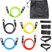 Pozostały sprzęt i akcesoria do ćwiczeń - HMS Zestaw taśm do ćwiczeń TX30 - 1006824 - miniaturka - grafika 1