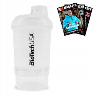 BioTech USA Shaker Nano, czarny, 300 ml - Shakery barmańskie - miniaturka - grafika 3