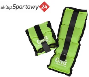 ONE FITNESS OBCIĄŻNIKI CIĘŻARKI NA NADGARSTKI I KOSTKI WW01 2X0.7KG ZIEL ONE FITNESS - Pozostały sprzęt siłowy - miniaturka - grafika 2