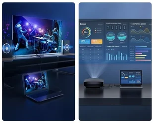 Baseus High Definition | Kabel przewód HDMI - HDMI 2.0 4K60Hz FULL HD 18Gbps HDR 1m CAKGQ-A01 - Kable - miniaturka - grafika 5