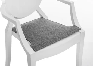 Intesi Poduszka na krzesło Royal szara jasna 78955 [6638485] - Poduszki na krzesła - miniaturka - grafika 3