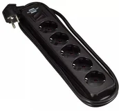 Listwy zasilające - Brennenstuhl Listwa zasilająca 5 gniazd wyłącznik czarny 1.5m 1153250000) 1153250000 - miniaturka - grafika 1