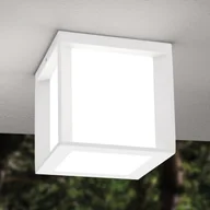 Lampy ogrodowe - ORION Kinkiet zewnętrzny Henry, 16x16x16cm, biały - miniaturka - grafika 1