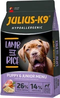 Sucha karma dla psów - K9 Hypoallergenic Puppy & Junior Lamb & Rice 12 kg - miniaturka - grafika 1