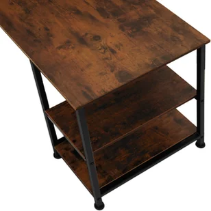 tectake Biurko narożna Hamilton - industrialny ciemny 404231 - Biurka tectake Biurko narożna Hamilton - industrialny ciemny 404231 - Biurka - miniaturka - grafika 3