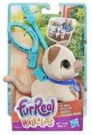 Zabawki interaktywne dla dzieci - Hasbro Maskotka furReal Friends Małe zwierzaki na smyczy Kot A GXP-706378 - miniaturka - grafika 1