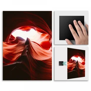 Pix4home Plakat metalowy Kanion Antylopy L POS-L-00204 - Plakaty - miniaturka - grafika 3