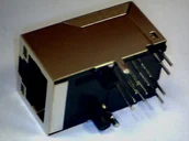 Pozostałe akcesoria sieciowe - Gniazdo RJ45 THT ekranowane RB4xx rj45thtekrrb - miniaturka - grafika 1