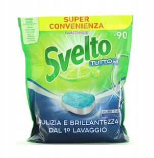 Svelto Zielona Cytryna tabletki do zmywarki 90szt. - Środki do kuchni i łazienki - miniaturka - grafika 2