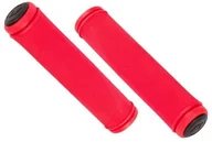 Części rowerowe - Accent Chwyty kierownicy Accent Orion 130mm, czerwone - miniaturka - grafika 1