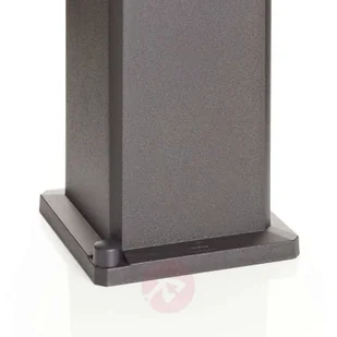 Fumagalli Słupek oświetleniowy LED Elisa 800, czarny 10W CCT - Lampy ogrodowe - miniaturka - grafika 2