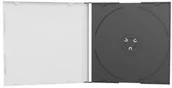 Pudełka i akcesoria na płyty CD - Media Range BOX21 Slim Case CD-pusty zestaw Box (100 szt.) Czarny 4260057123824 - miniaturka - grafika 1