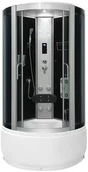 Kabiny z hydromasażem - Novoterm Kerra Silver Diamond 101 - miniaturka - grafika 1