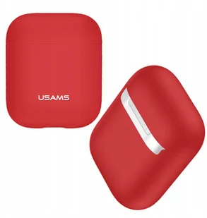 USAMS USAMS etui do AirPods US-BH423 czerwony BH423AP04 - Inne akcesoria audio-wideo - miniaturka - grafika 2