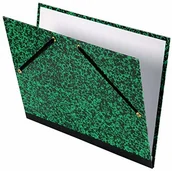 Teczki i skoroszyty - Canson Canson Annonay 20003116 teczka na dokumenty z napinaczami narożnymi z gumowym ściągaczem, 1 sztuka, 370 x 520 mm, zielona 200003116 - miniaturka - grafika 1