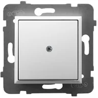 Klawisze i ramki - Ospel ARIA Zaślepka biała Z-1U/M/00 Z-1U/M/00 - miniaturka - grafika 1