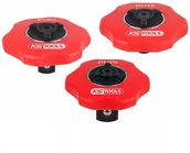 Akcesoria pneumatyczne - KS Tools Dwukierunkowe pokrętła z grzechotką, 3 szt., 914.1215 - miniaturka - grafika 1