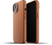 Etui i futerały do telefonów - Mujjo Full Leather Case Etui Skórzane do iPhone 13 Brown CL-021-TN - miniaturka - grafika 1