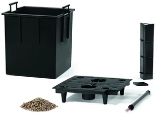 Lechuza Donica CUBICO Color 40/40/75 piaskowy brąz - Donice - miniaturka - grafika 2