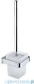 Akcesoria do wc - Omnires Lugano szczotka do WC chrom LU30620 - miniaturka - grafika 1