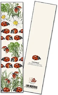 Zakładka do książki Coccinelle op 3 sztuki) - Zakładki do książek - miniaturka - grafika 2