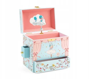 Djeco szkatułka z pozytywką Ballerina na Scenie - Pozytywki dla dzieci - miniaturka - grafika 2