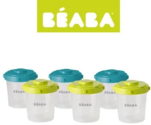 Beaba Pojemniki na żywność 6x200 ml - Akcesoria do karmienia Beaba Pojemniki na żywność 6x200 ml - Akcesoria do karmienia - miniaturka - grafika 4