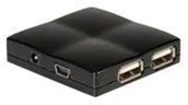 Huby USB - Roline VALUE USB 2.0 Mini-Hub USB hub - 4 - Czarny 14.99.5013 - miniaturka - grafika 1