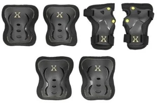 Nils EXTREME Zestaw ochraniaczy EXTREME H320 rozmiar L) Czarno-żółty - Ochraniacze - miniaturka - grafika 13