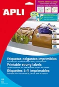 Etykiety samoprzylepne i bloki etykiet - Apli ALPI 11946 etykiety samoprzylepne (opakowanie zawiera 10 arkuszy A4 750 etykiet) 11946 - miniaturka - grafika 1