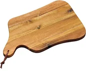 Deski do krojenia - Kesper 28600 nadaje się do krojenia i serwowania z nadrukowany "deska", drewno, brązowa, 35 x 22 x 1.8 cm 28600 - miniaturka - grafika 1