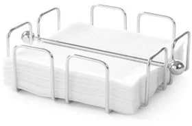 Hendi Serwetnik stalowy - kwadratowy 428528 - Pojemniki i kosze gastronomiczne - miniaturka - grafika 2