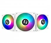 Chłodzenie procesora - Lian Li ST120 ARGB PWM White 3 pack 3x120mm - miniaturka - grafika 1