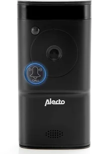 Hesdo Alecto Dzwonek do drzwi Wi-Fi, z kamerą, czarny, DVC-1000 - Dzwonki i gongi - miniaturka - grafika 2