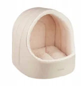 Legowiska dla psów - Ami Play Buda owalna legowisko dla Psa Aspen M Beż - miniaturka - grafika 1