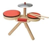 Plan Toys Drewniana perkusja - Instrumenty muzyczne dla dzieci - miniaturka - grafika 3