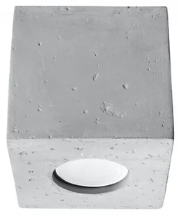 Sollux Lighting Plafon QUAD beton - Lampy sufitowe - miniaturka - grafika 2