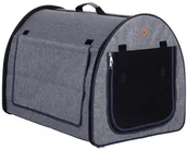 Sprzęt podróżny i transportery dla psów - zooplus Exclusive Torba Easy Go szara L dł x szer x wys. 77 x 57 x 63 cm - miniaturka - grafika 1