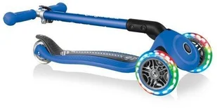 LED Hulajnoga Trójkołowa Dziecięca Składana Koła - Hulajnogi - miniaturka - grafika 8